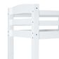 Linon Home Decor Levi Twin Over Twin Bunk Bed in White, , large