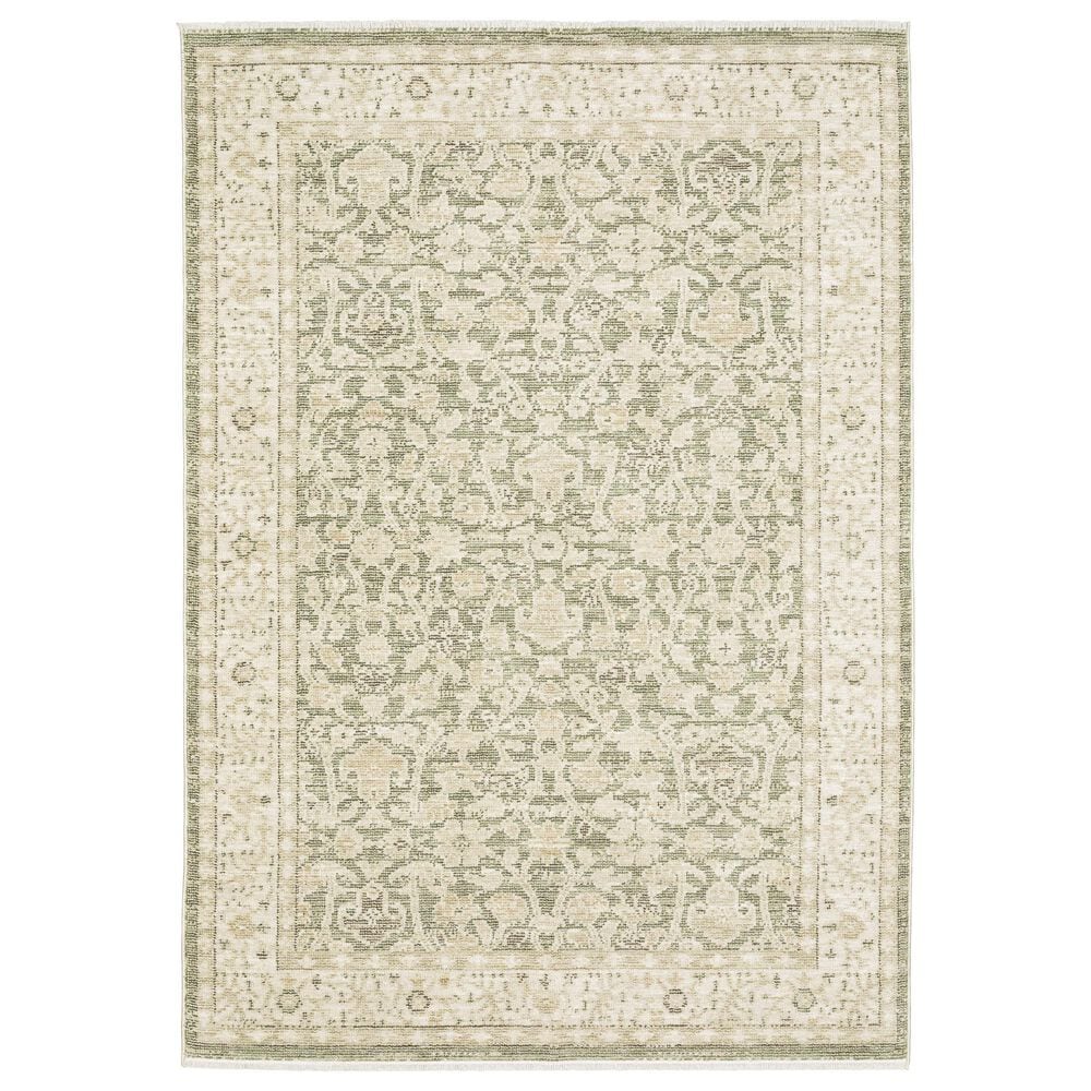 Oriental Weavers Caroline Green 2"3" x 7"6" Runner, , large