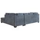 Ashley 5-Piece Living Room Set in Denim, , large