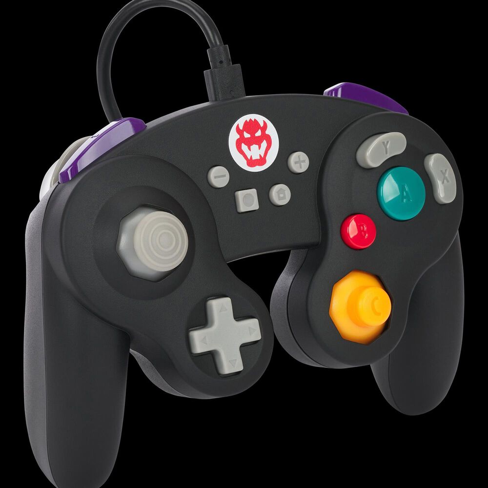Surge GameCube Style Wired Controller for Nintendo Switch in Bowser, , large