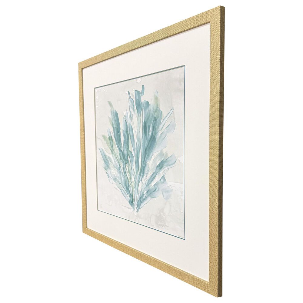 Paragon 30" Square Sea Coral I Wall Art in Blue, , large