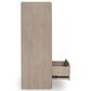 Urban Home Gardenia 5-Drawer Oak Wood Chest in Chai, , large