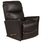 La-Z-Boy Rowan Leather Manual Rocker Recliner in Dark Brown, , large