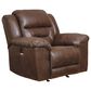 Ashley Stoneland Power Rocking Recliner in Chocolate, , large