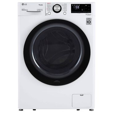 LG 2.4 Cu. Ft. Smart Front Load Washer in White, , large
