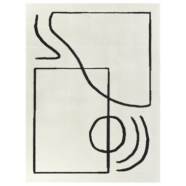 Balta Rugs Augarde 5"3" x 7" White Area Rug, , large