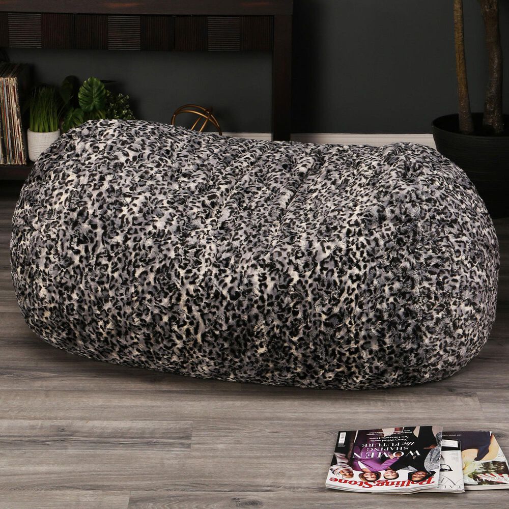Jaxx Sacks Saxx 4" Bean Bag Sofa Lounger in Bobcat, , large