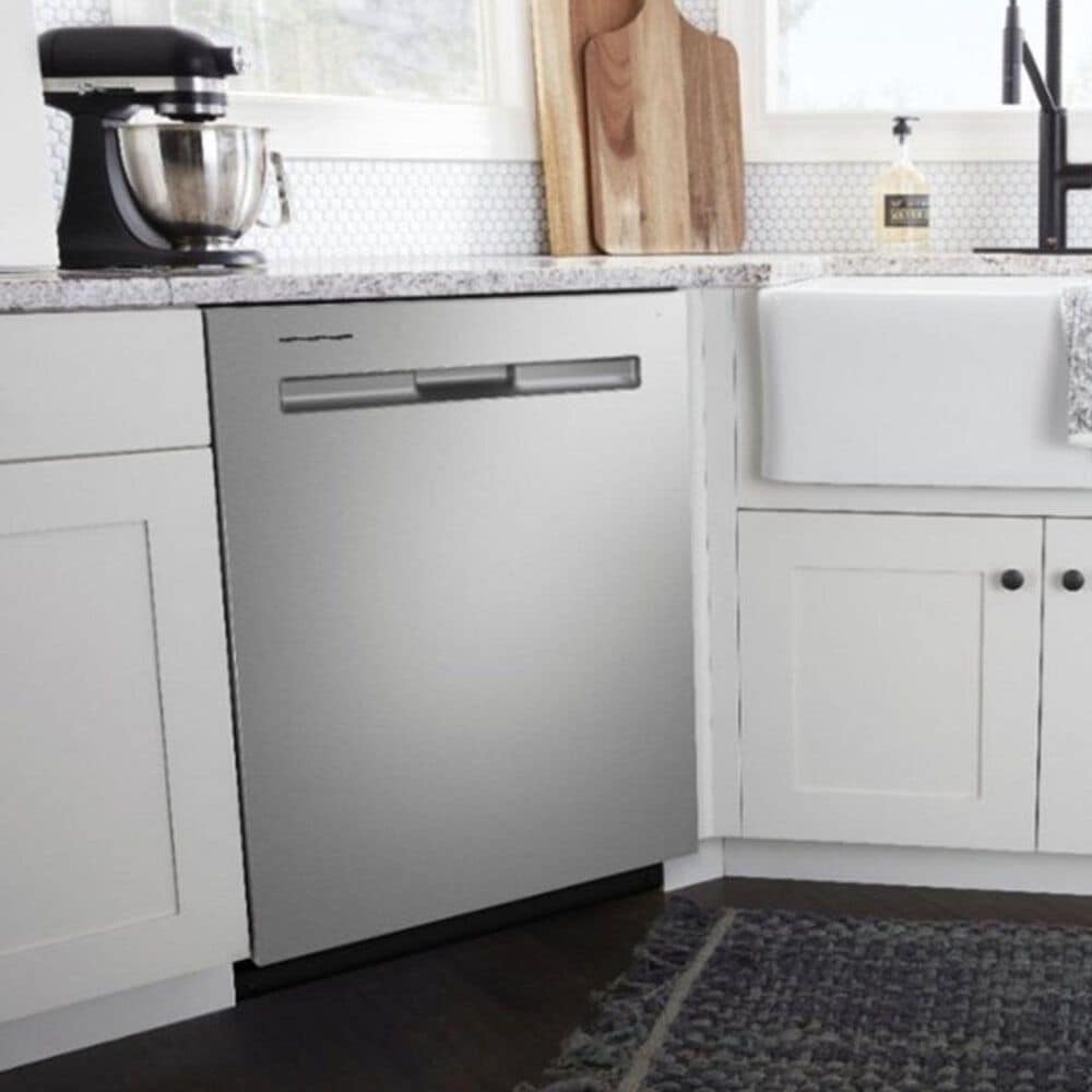 Maytag 24&quot; Built-In Top Controls Dishwasher with 3rd Level Rack and Dual Power Filtration in Stainless Steel, , large