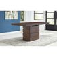 A-America Chesney 7-Piece Counter Height Dining Set in Falcon Brown, , large