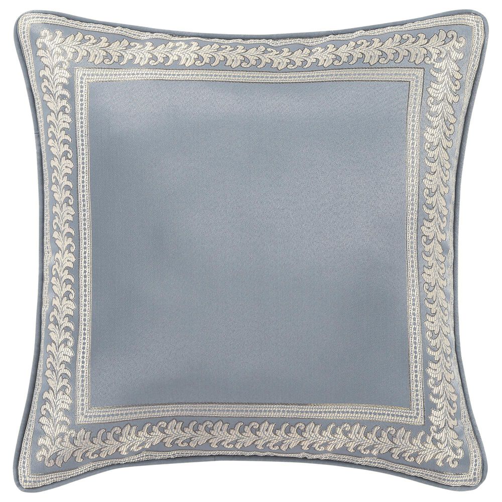J. Queen New York Lorenzo 18" Square Throw Pillow in Blue, , large