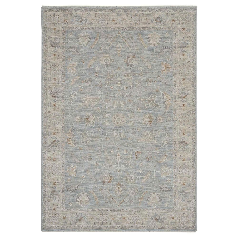 Nourison Infinite 3"11" x 5"11" Blue Area Rug, , large