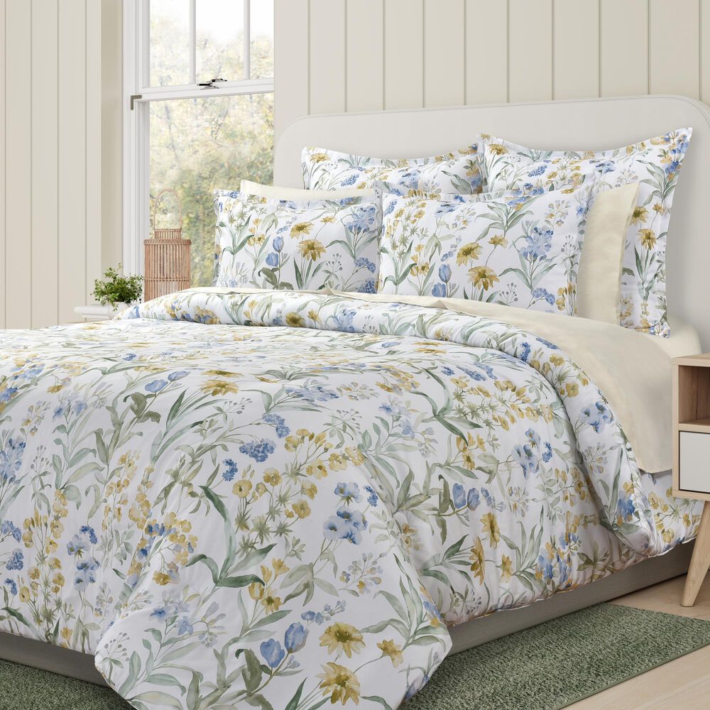 J. Queen New York Tallulah 3-Piece King/California King Comforter Set in Blue, , large