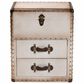 Baxton Studio Agatha 2-Drawer Storage Trunk in Beige, , large