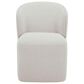 Moe"s Home Collection Larson Rolling Side Chair in Heather Grey, , large