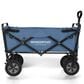 Wonderfold Utility Folding Wagon with Stand in Blue, , large