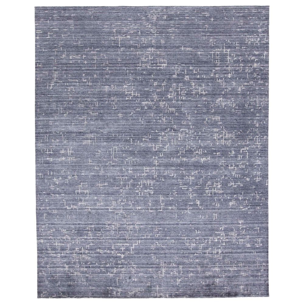 Feizy Lennox Transitional 8694F 8" x 10" Navy Area Rug, , large