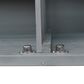 HOMLUX 39" Outdoor Kitchen Island with Stainless Table Top in Grey Blue, , large