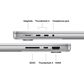 Apple MacBook Pro 14-inch Laptop M6 Chip - 12-core CPU - 12-core GPU - 24GB Memory - 1TB SSD - Silver (Latest Model) (Pre-Order), , large