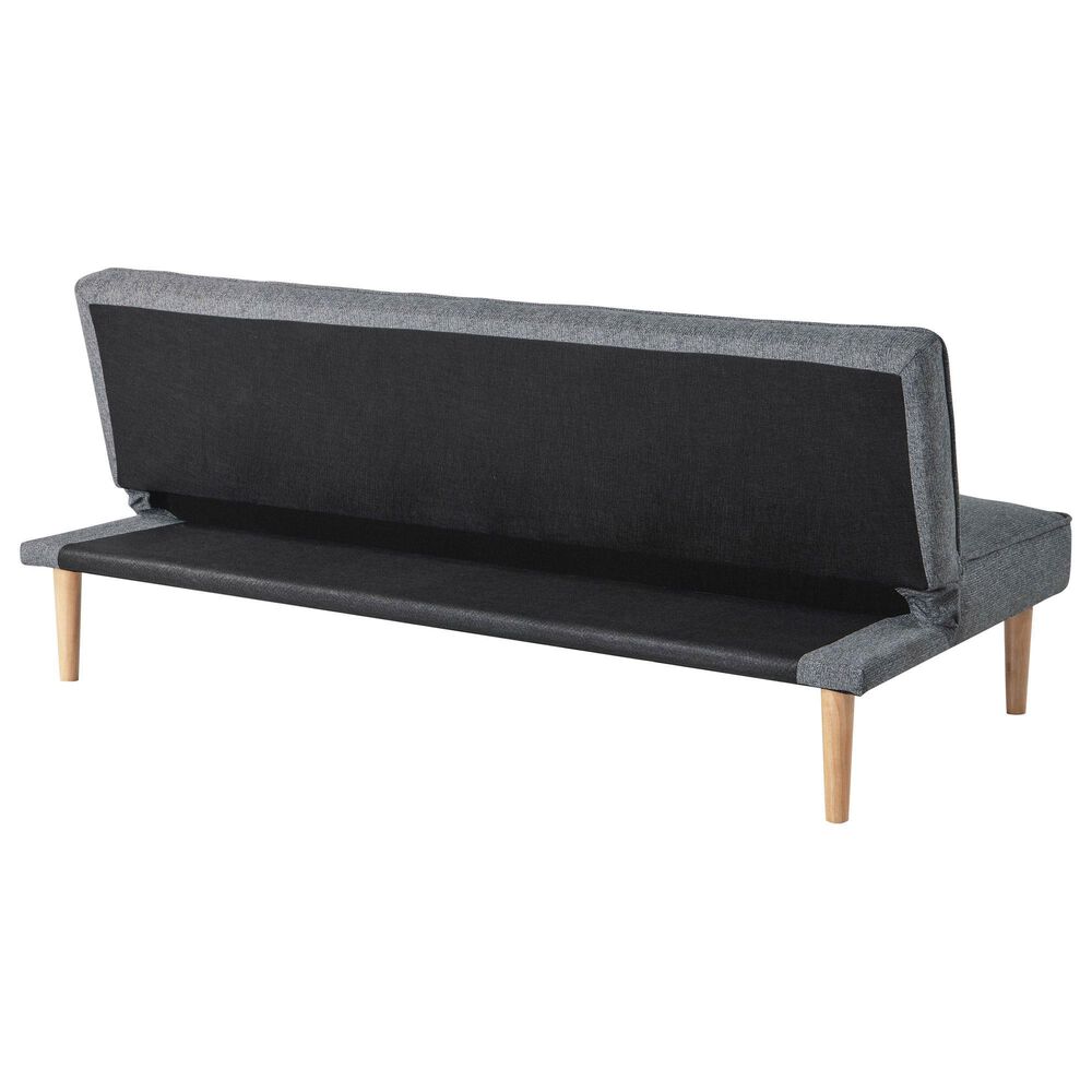 Lifestyle Solutions Salem Convertible Sofa in Gray, , large
