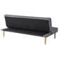Lifestyle Solutions Salem Convertible Sofa in Gray, , large