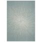 Safavieh Evoke EVK228J 4" x 6" Aqua and Ivory Area Rug, , large