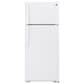 GE Appliances 18 Cu. Ft. 28" Top Freezer Refrigerator in White, , large