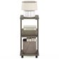 HOMLUX 2-Tier Tall End Table in French Oak, , large