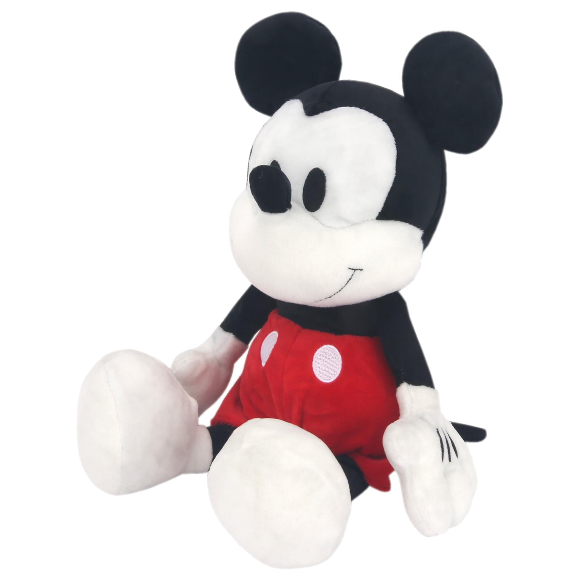 all white mickey mouse plush