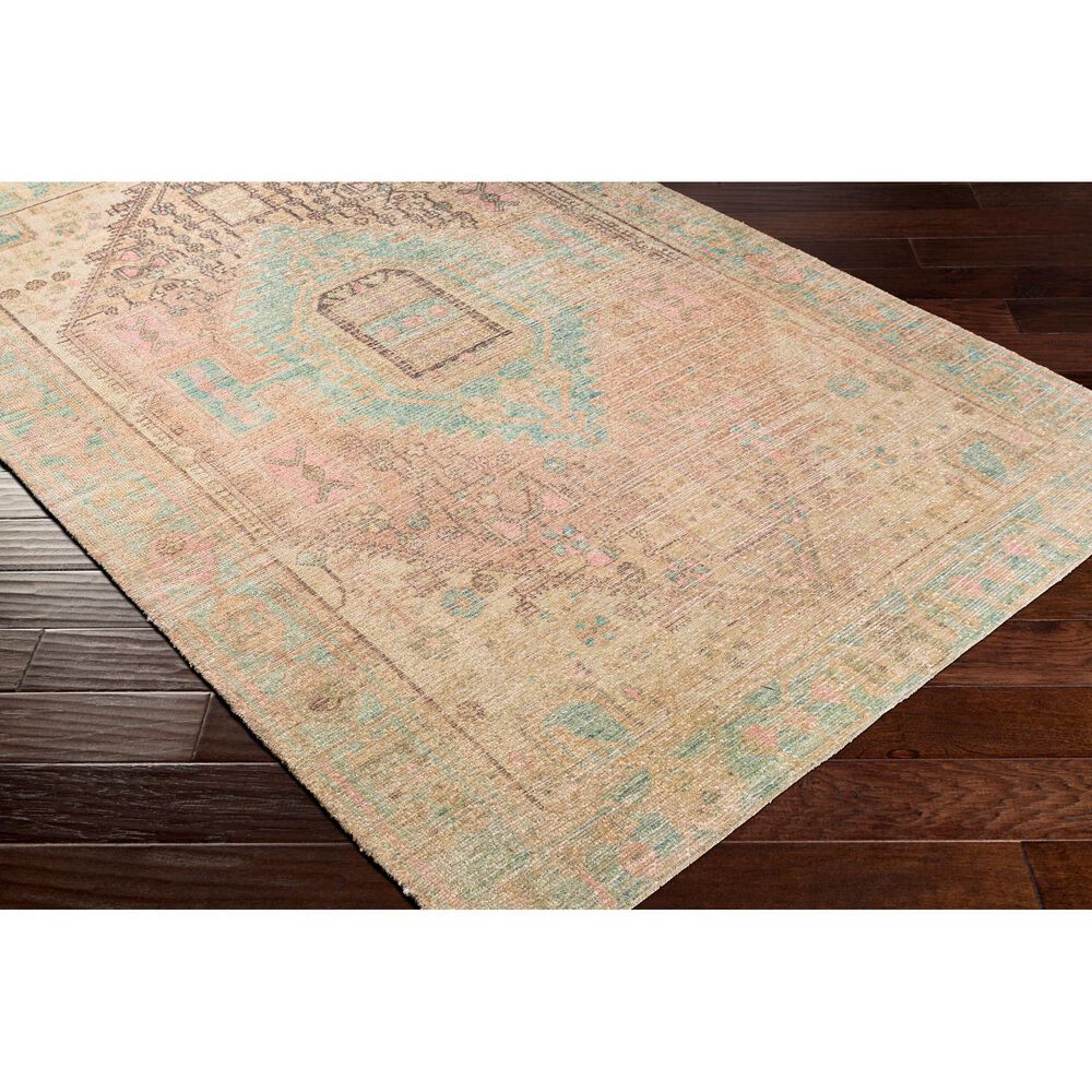 Surya Unique UNQ-2305 7&#39;6&quot; x 9&#39;6&quot; Pink, Lime, Charcoal and Green Area Rug, , large