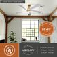 Vaxcel Redmond 52" Integrated LED Ceiling Fan in Satin Brass, , large