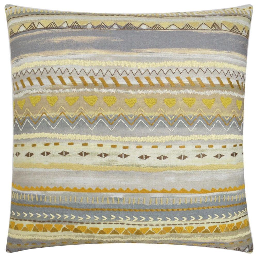 D.V.Kap Inc 24" Feather Down Decorative Throw Pillow in Classic Charm, , large