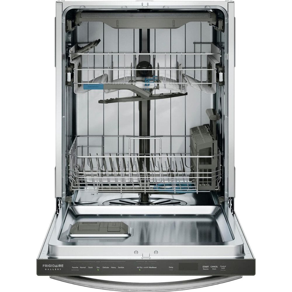 Frigidaire Gallery 24&quot; Built-In Bar Handle Dishwasher with CleanBoost in Stainless Steel, , large