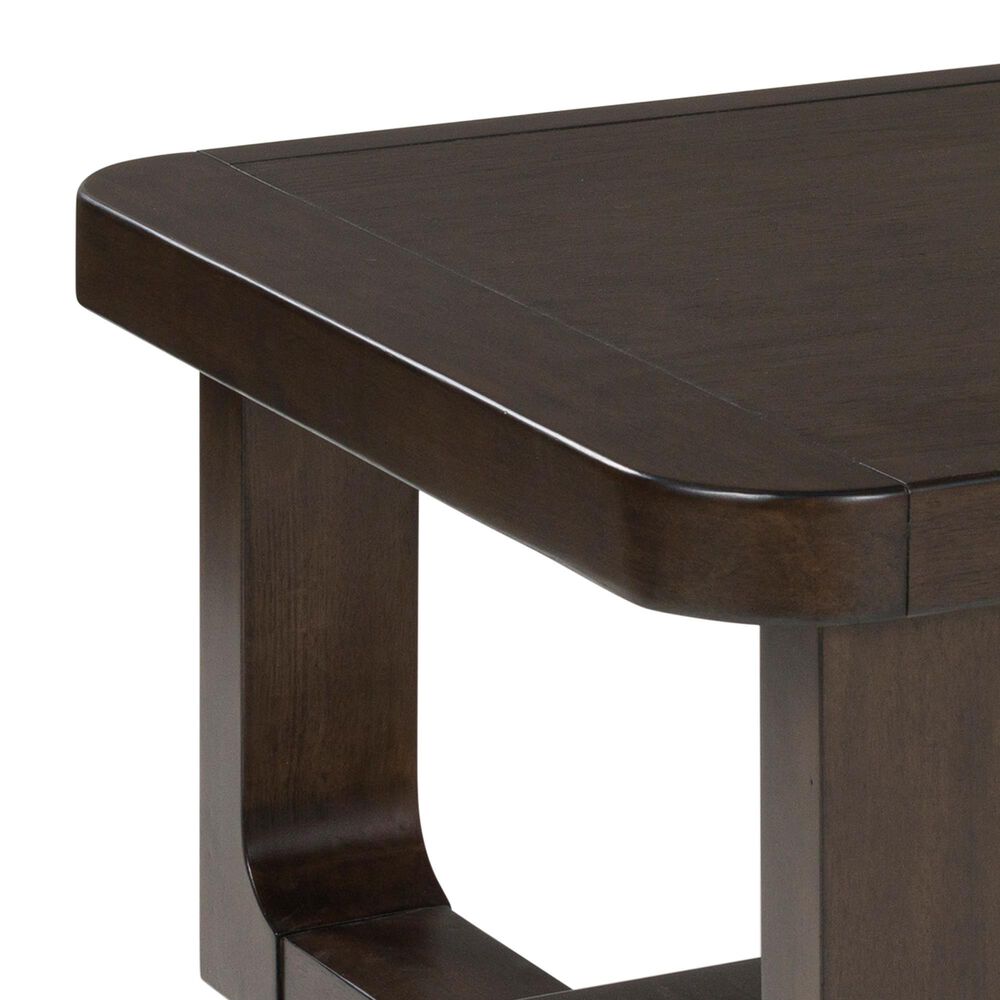 Ashley Breckington Rectangular Cocktail Table in Dark Brown, , large