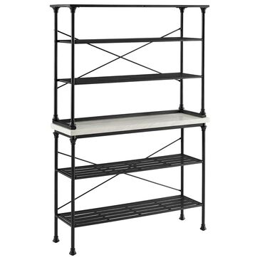 Crosley Furniture Madeleine 2-Piece Bakers Rack Set in Black, , large