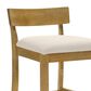 Armen Living Merie Bar Height Stool in Putty Brown, , large