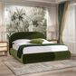 Jennifer Taylor Home Archie Puffy Grounded Queen Upholstered Platform Bed in Olive Green, , large
