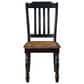 Ashley Clorazi 5-Piece Oval Dining Set in Black and Brown, , large