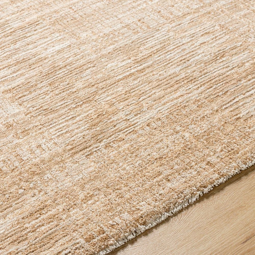 Surya Masterpiece MPC-2308 Medium Gray, Beige, Tan and Medium Brown 6&#39;7&quot; x 9&#39;6&quot; Area Rug, , large