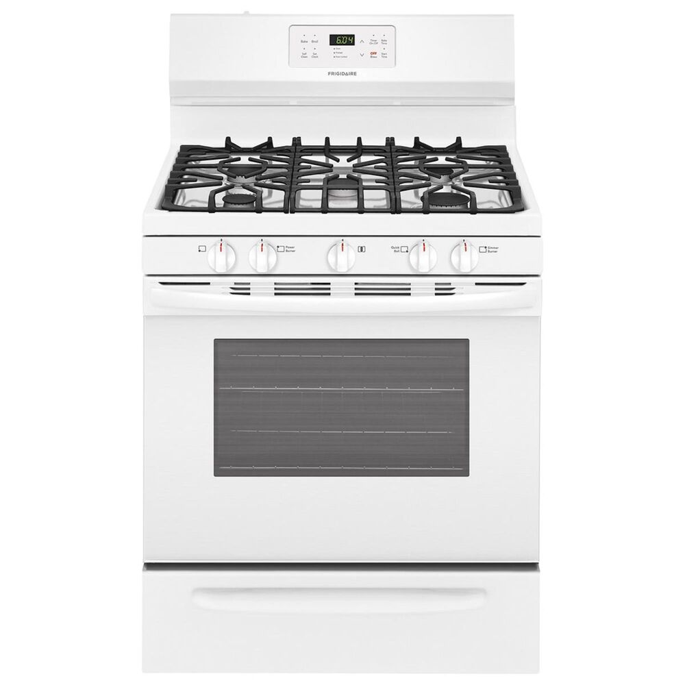 Frigidaire 30"" Free-Standing Gas Range in White, , large