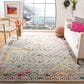 Safavieh Madison MAD418F 10" x 14" Grey and Yellow Area Rug, , large