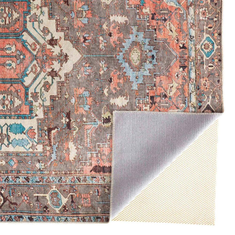 Feizy Percy 5&#39;3&quot; x 7&#39;6&quot; Gray and Multicolor Area Rug, , large