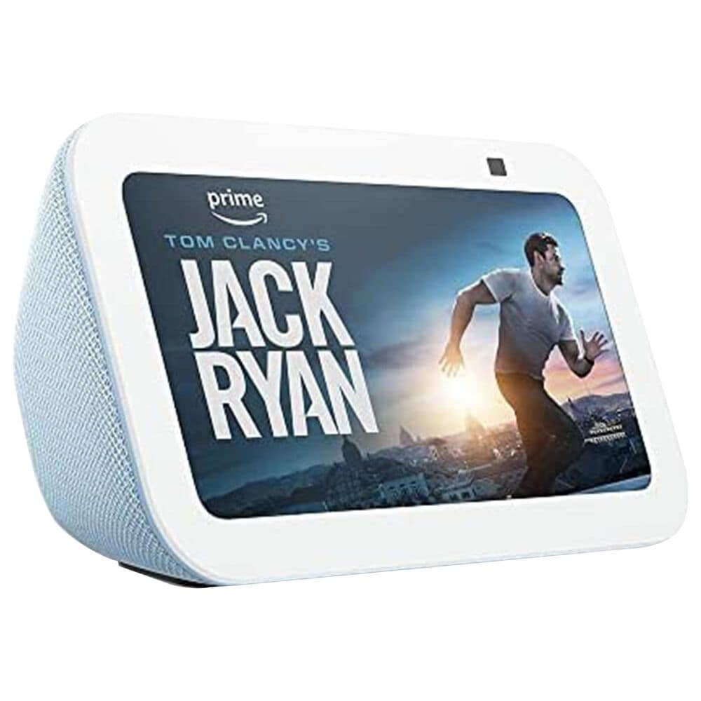 Amazon Echo Show 5 3rd Gen Smart display with deeper bass and clearer sound in Cloud Blue, , large