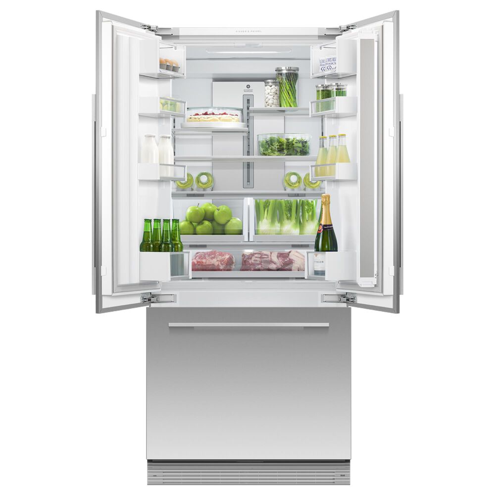 Fisher &amp; Paykel 32&quot; Integrated French Door Refrigerator with Water Dispenser - Panels Sold Separately, , large