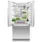 Fisher & Paykel 32" Integrated French Door Refrigerator with Water Dispenser - Panels Sold Separately, , large