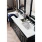 James Martin Vanities Brookfield 72" Double Bathroom Vanity in Antique Black with 3 cm Ethereal Noctis Quartz Top and Rectangle Sinks, , large