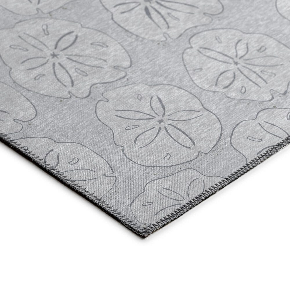 Dalyn Rug Company Seabreeze SZ10 6&#39; x 9&#39; Silver Area Rug, , large