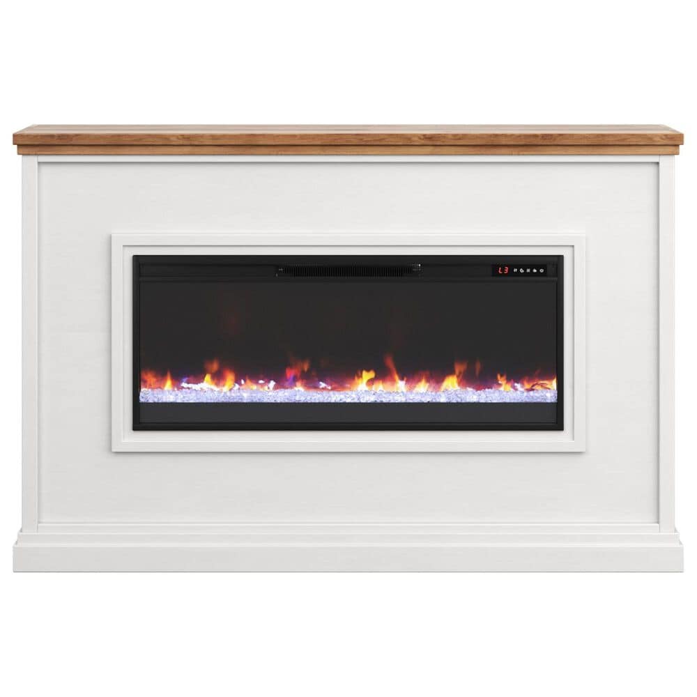 Legends Home Sonoma Fireplace Mantel in Jasmine White Wash and Barnwood, , large