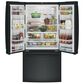 GE Appliances 24.8 Cu. Ft. French Door Refrigerator with Internal Water Dispenser, , large