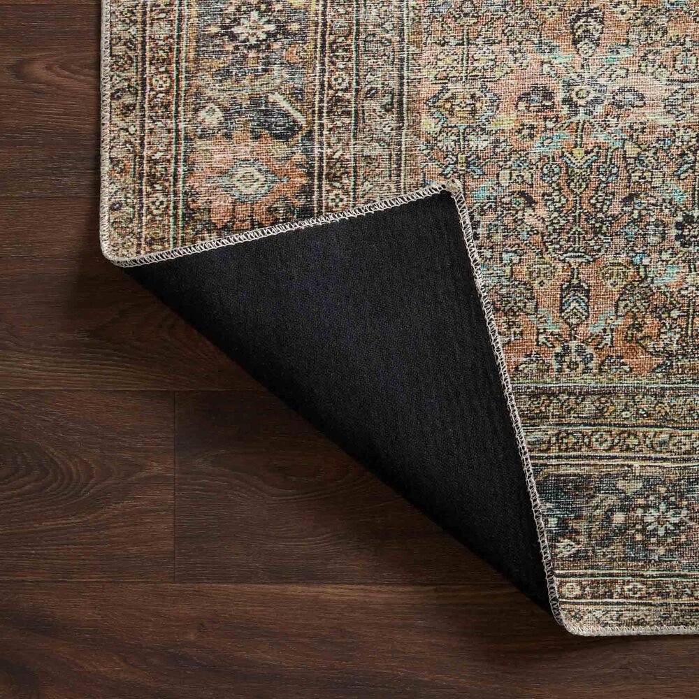 Loloi Adrian 2&#39; x 5&#39; Terracotta and Multicolor Area Rug, , large