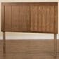 Baxton Studio Patwin King Panel Headboard in Ash Walnut, , large